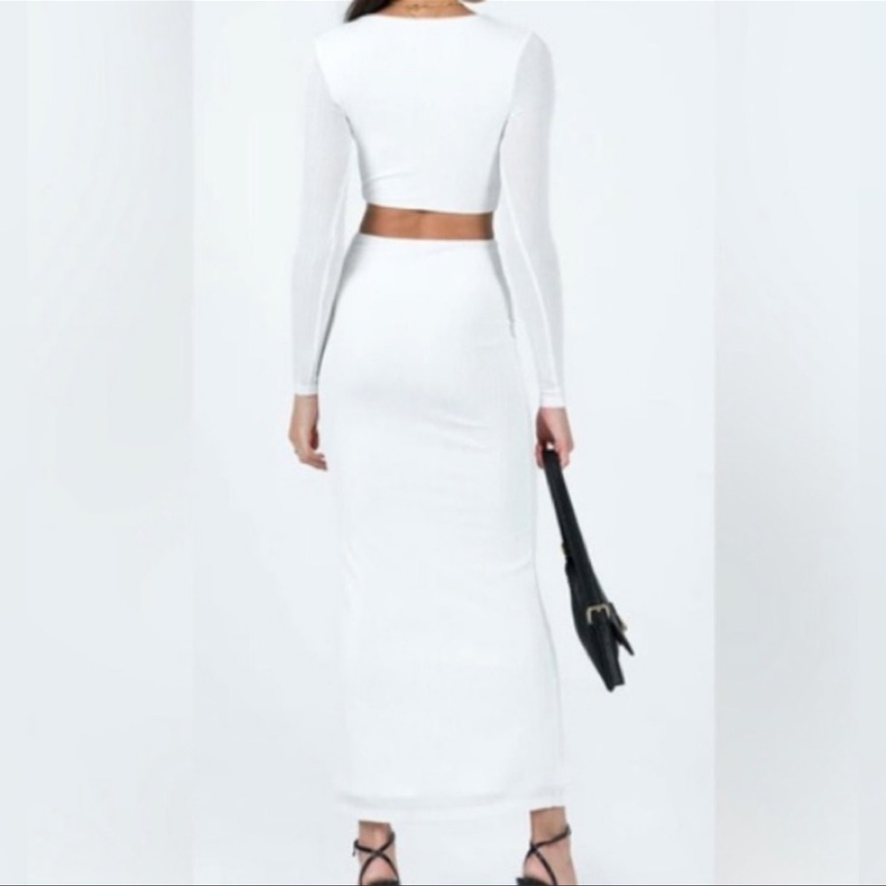 NWT Everton White Maxi Dress - Picture 2 of 5